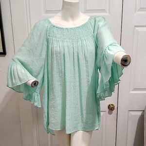 Mint Green Women's Top